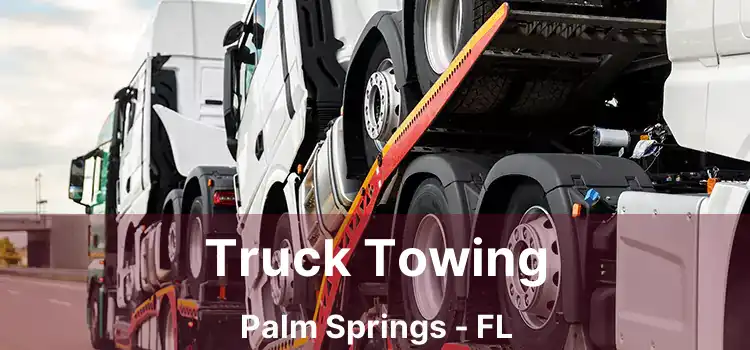 Truck Towing Palm Springs - FL