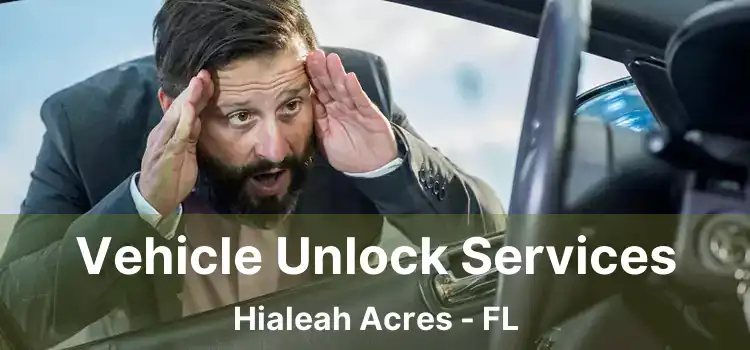 Vehicle Unlock Services Hialeah Acres - FL